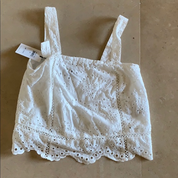 NWT for all mankind eyelet tank - Picture 1 of 3